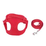 Postroj s vodítkem červený 30 - 50 cm