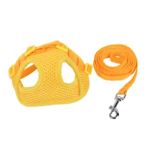 Postroj s vodítkem žlutý 30 - 50 cm