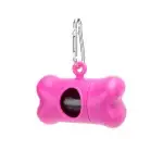 Obal na sáčky na psí exkrementy růžový