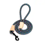 L Lano na venčení cik cak modro oranžové ↑ 120 cm ø 1,2 cm