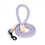 M Lano na venčení cik cak fialovo modré ↑ 120 cm ø 1,0 cm