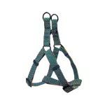 M Postroj proplétaný vzor modro žlutý 30 - 50 cm