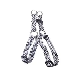 M Postroj cik cak černý 30 - 50 cm