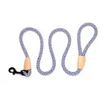 S Lano na venčení cik cak fialovo modro bílé ↑ 120 cm ø 0,8 cm