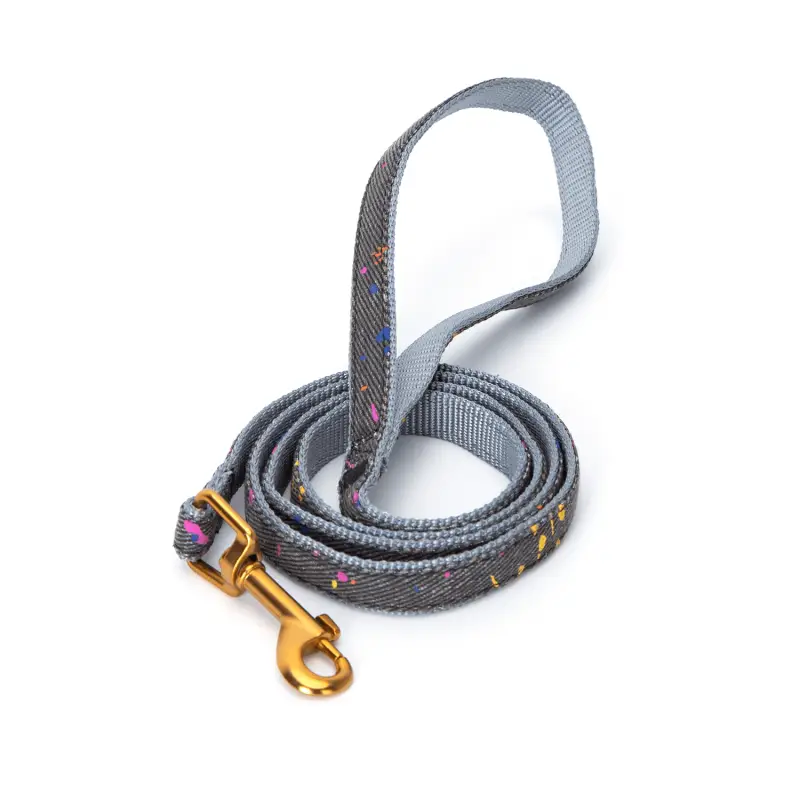 Vodítko na venčení SPLASH tmavé ↑ 120 cm ø 1,5 cm