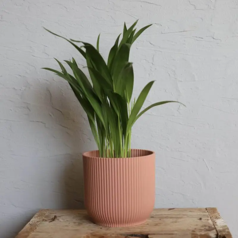 Elho plastový květináč Vibes fold delicate pink Ø 11 cm