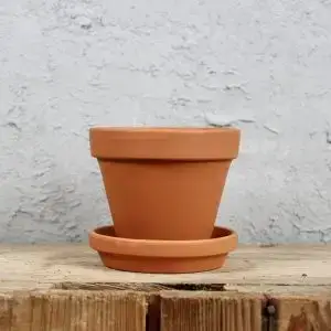 Květináč Terakotový s podmiskou Ø 10 cm