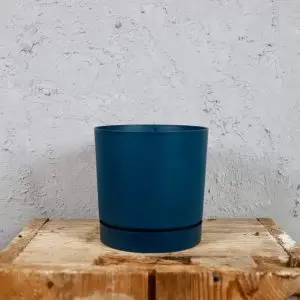 Prosperplast plastový květináč Tubo P ocean blue Ø 18 cm