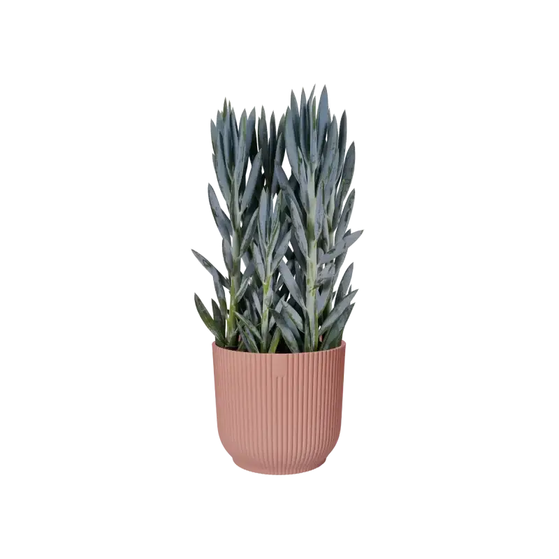 Elho plastový květináč Vibes fold delicate pink Ø 11 cm