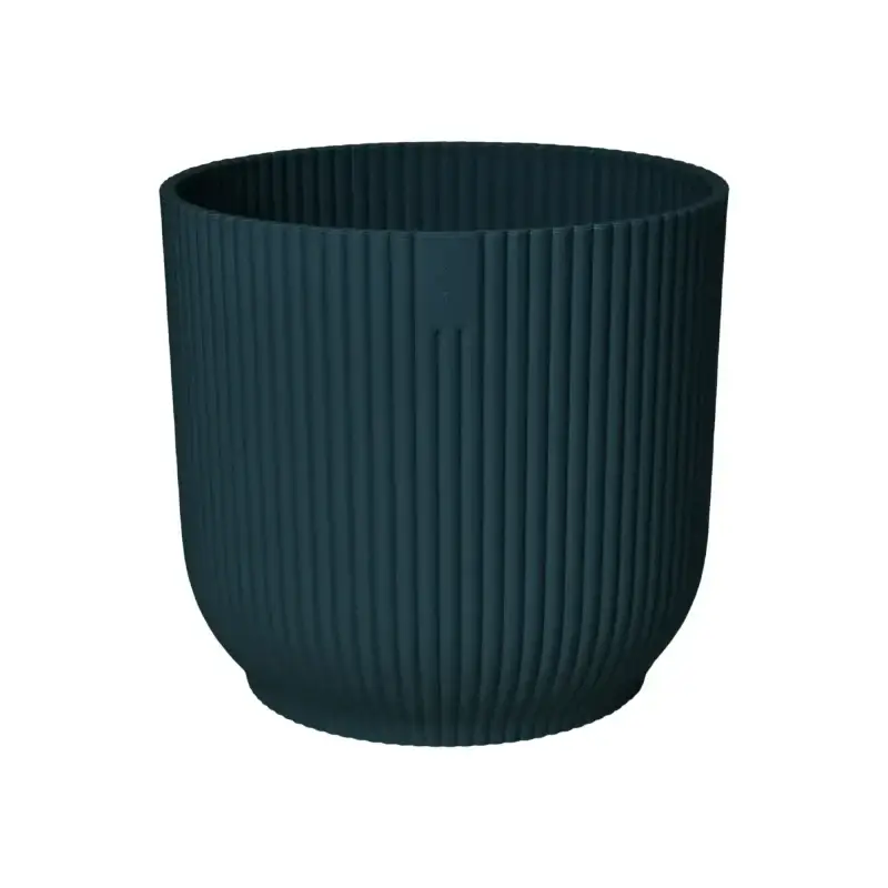 Elho plastový květináč Vibes fold deep blue Ø 11 cm