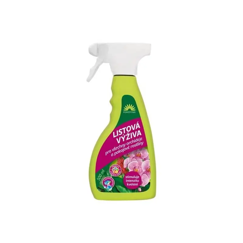 Forestina listová výživa pro pokojové rostliny a orchideje 500 ml