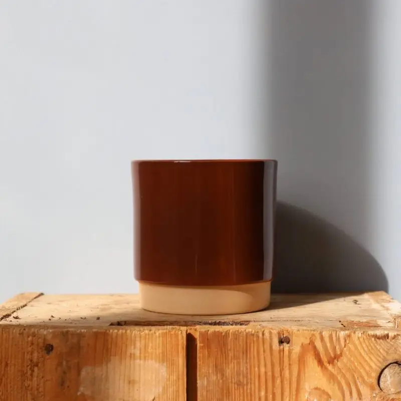 Květináč Eno Duo dusty terracotta Ø 12 cm
