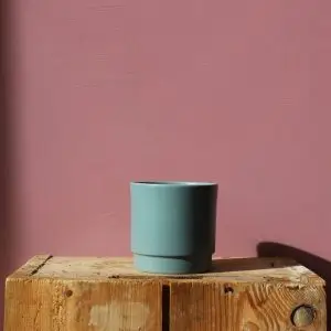 Květináč Eno Matt dusty petrol Ø 10 cm