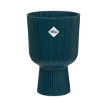 Elho plastový květináč Vibes fold Coupe deep blue Ø 14 cm