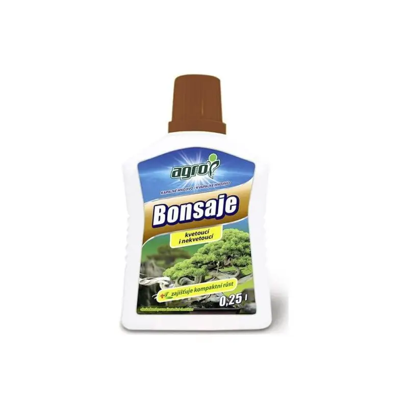 Agro tekuté hnojivo pro bonsaje 250 ml