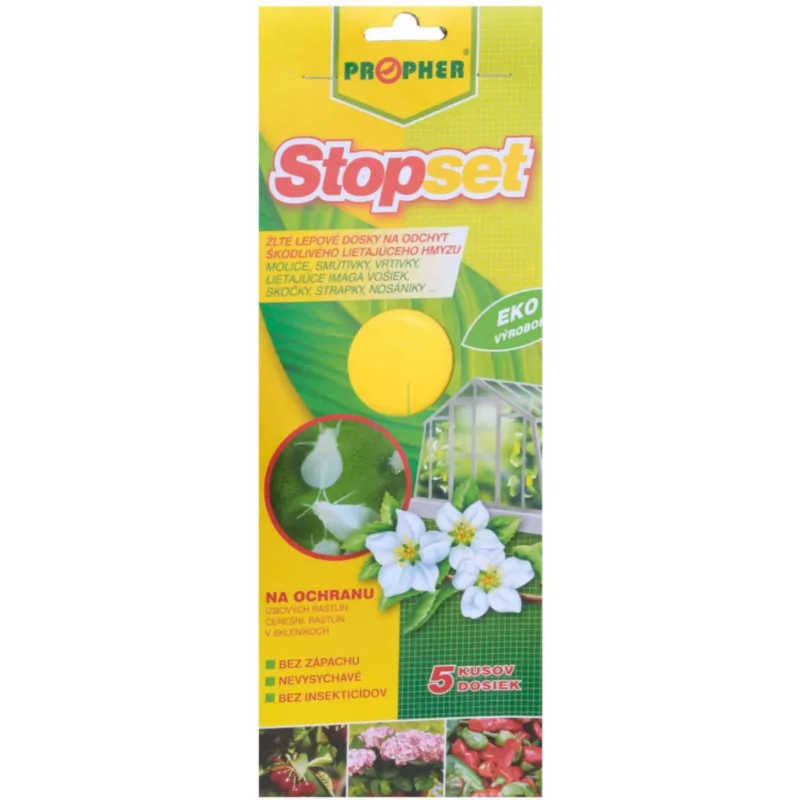 propher-stopset-zlute-lepove-desky-na-odchyt-smutnic-skudci-rostlinkovo